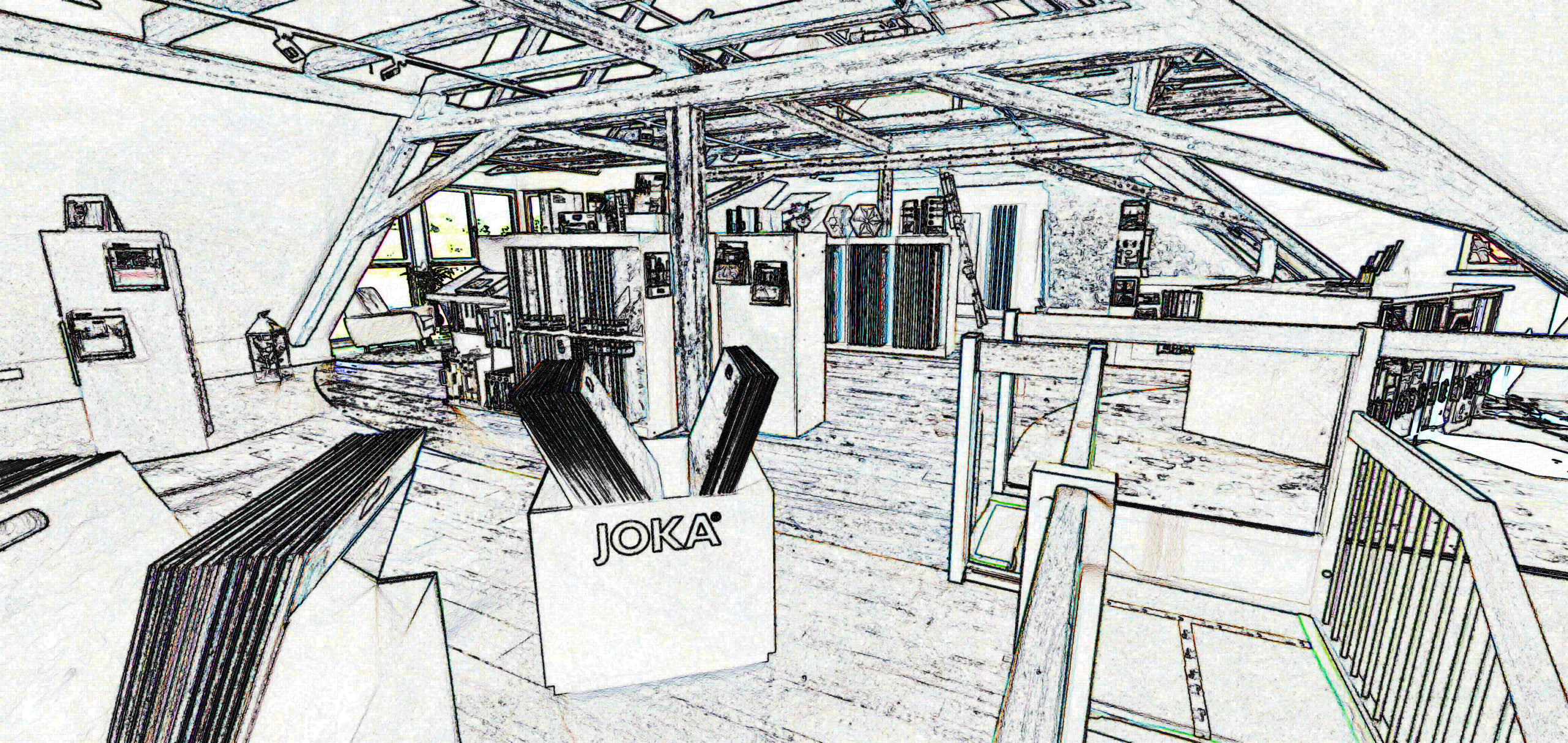 Ausstellung Skizze
